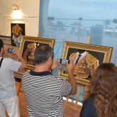 Fotografiando las obras Manuel Franch Gran Museo Exposicion pinturas taurinas Edificio Moruno. Grao de Castellon f3