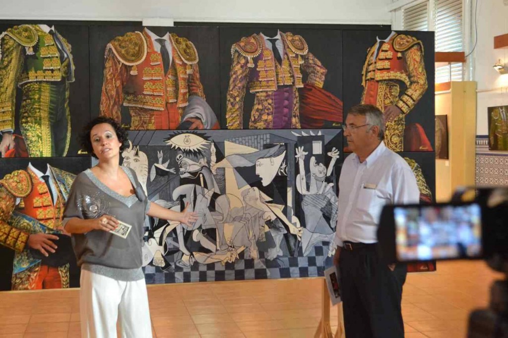 Patricia Mir Manuel Franch Gran Museo Exposicion pinturas taurinas Edificio Moruno. Grao de Castellon f2