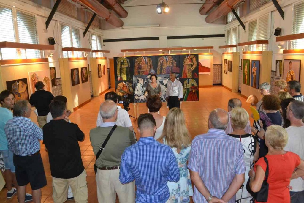 Patricia Mir Manuel Franch Vista Gran Museo Exposicion pinturas taurinas Edificio Moruno. Grao de Castellon f1